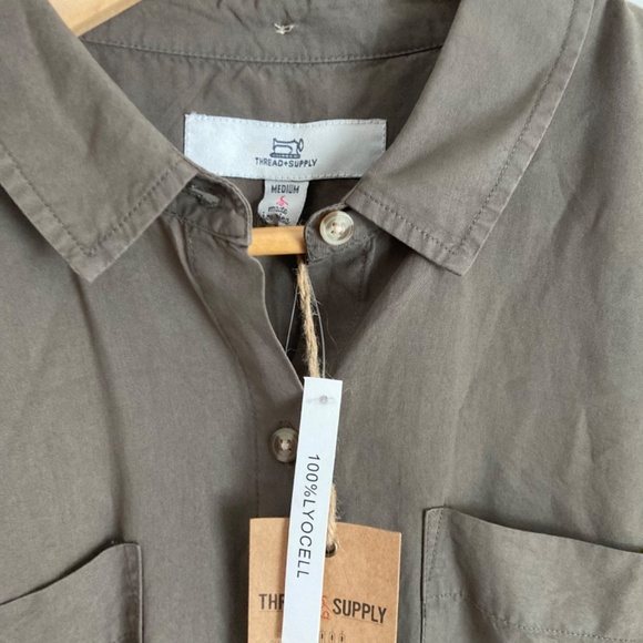 New Thread + supply Women shirt dress - Picture 2 of 6